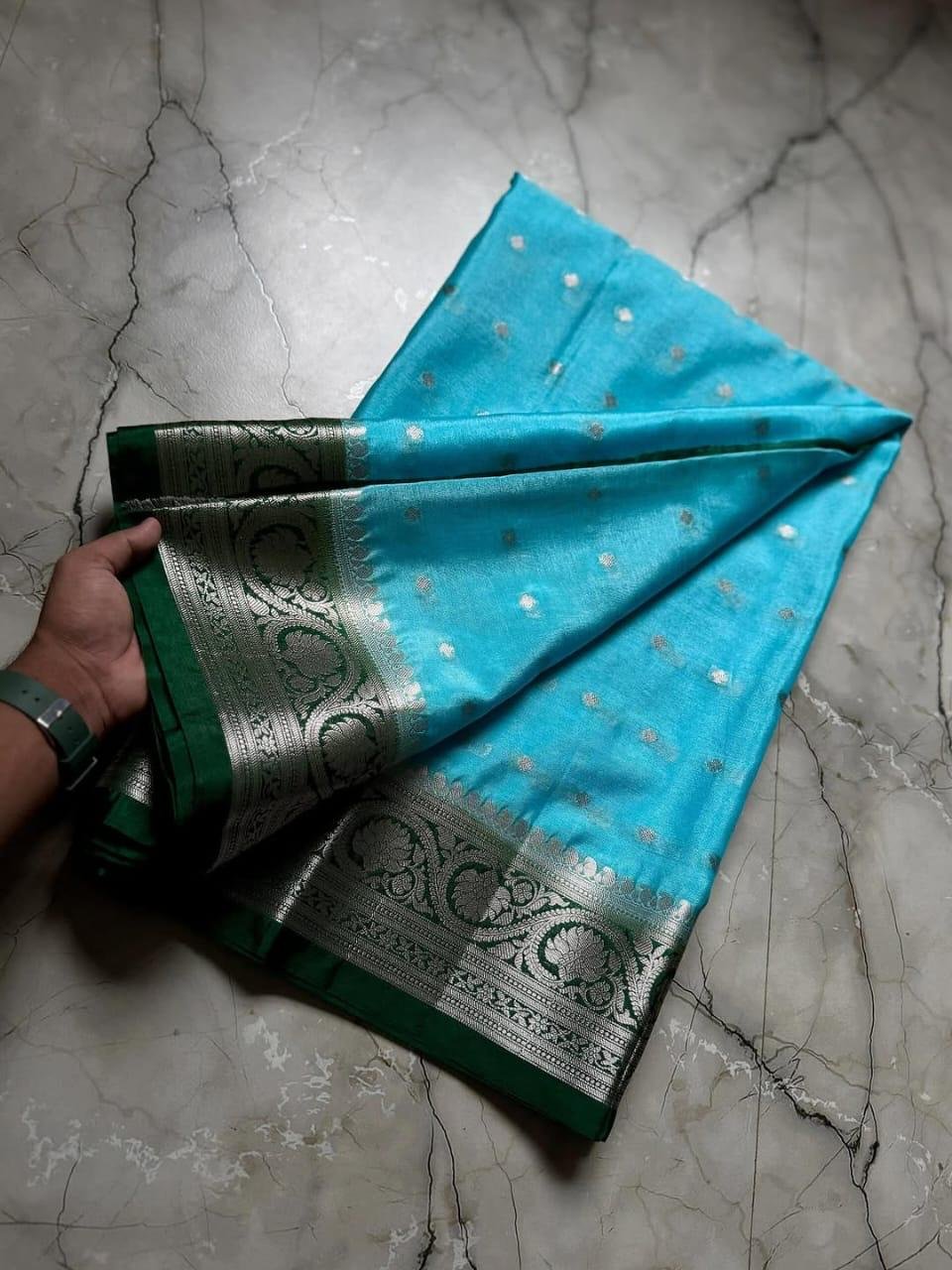 Warm Silk Fancy Butti Saree